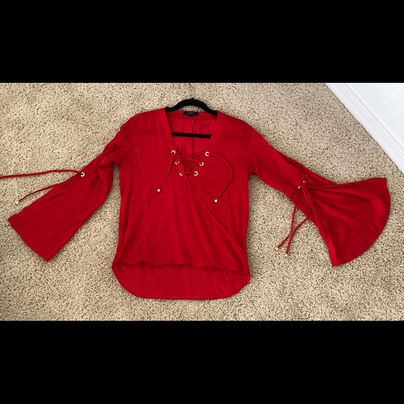 Red Blouse - Picture 1 of 7
